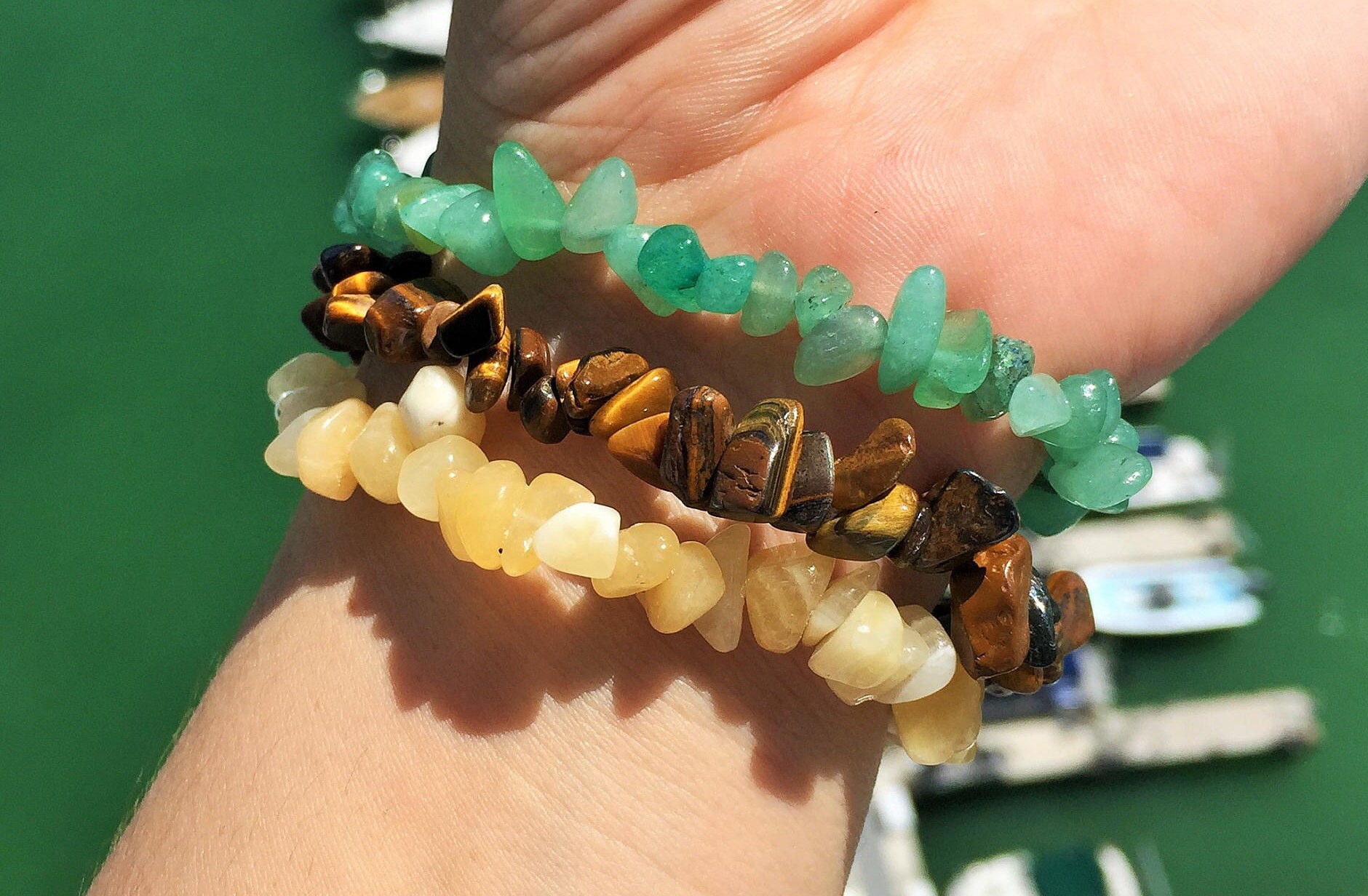 Money Crystals Bracelet SET infused w/ Reiki Attract Money Etsy