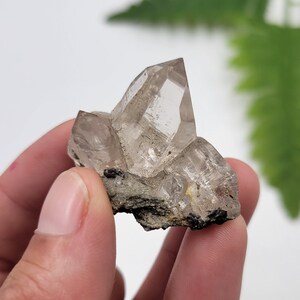 Raw Quartz Point with Siderite - Baltistan Pakistan Crystal