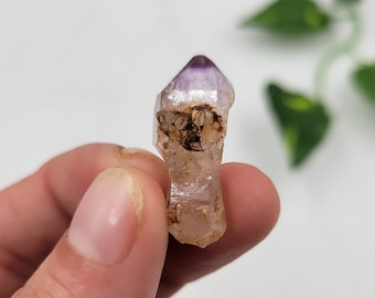 Shangaan Amethyst Scepter: onbewerkt kristal uit Zimbabwe