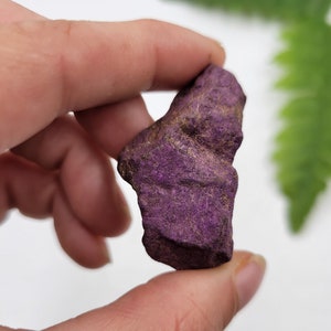 Purpurite Specimen from Namibia. Raw Purpurite Crystal. Rough Purpurite Mineral. 100% Natural Formation.