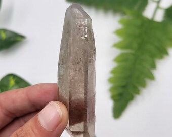 Smoky Quartz Point from Nigeria. 100% Natural Coloring. Rare Smoky Quartz. Jos Plateau, Nigeria. Smoky Quartz Termination.