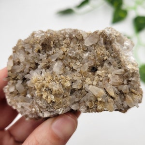 Natural Terminated Calcite. Rare Find. Old Collection Specimen. Calcite Cluster.