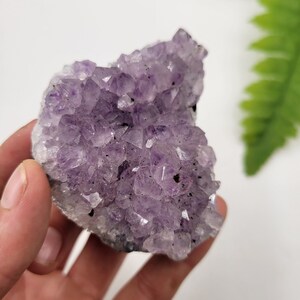 Included Amethyst Cluster. 100% Natural. Raw Amethyst. Brazil. Brazilian Amethyst Cluster.