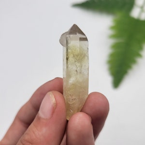 Citrine Point. Phantom Citrine. 100% Natural. Raw Termination. Madagascar.