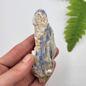 Blue Kyanite Specimen. 100% Natural Formation. Brazilian Blue Kyanite. Brazil. Raw Kyanite.