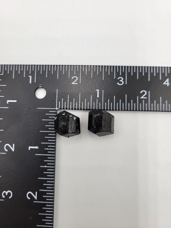 ブラジル産 ブラックトルマリン入りクリスタル 両終端ブラックトルマリンセット - ブラジル産天然クリスタル - Etsy 日本