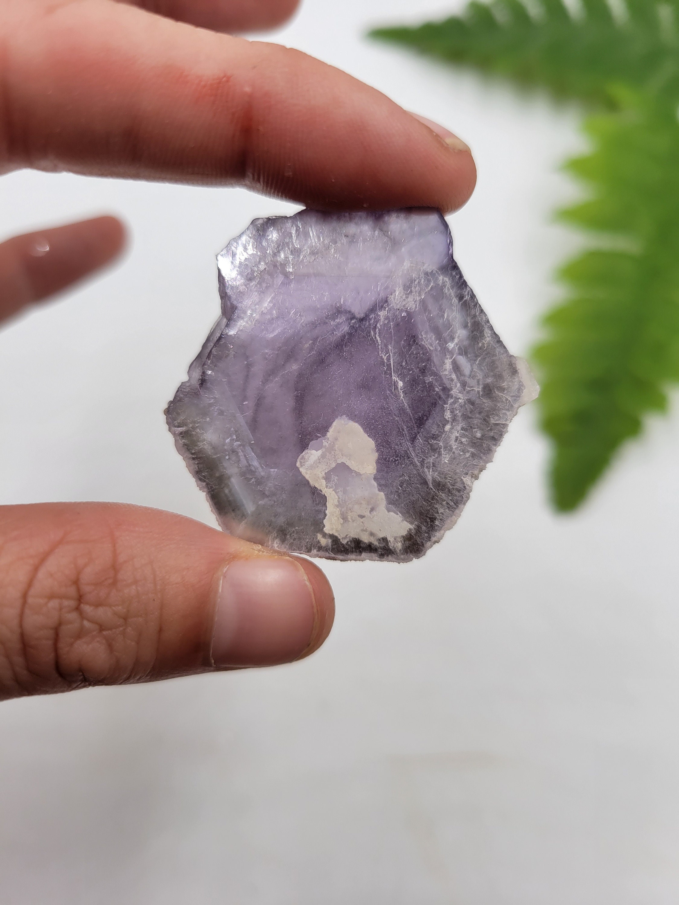 原石レピドライト：ブラジル産天然紫雲母 - Etsy 日本