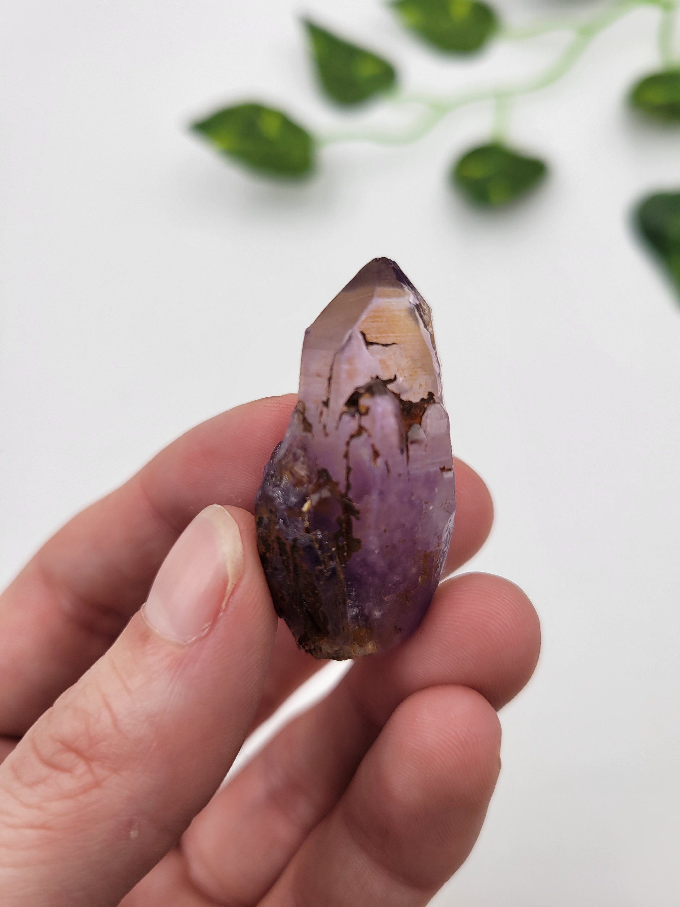 Nigerian Amethyst Point: Raw Terminated Crystal From Tutu Cliffs