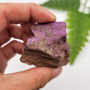 Purpurite Specimen from Namibia. Raw Purpurite Crystal. Rough Purpurite Mineral. 100% Natural Formation.