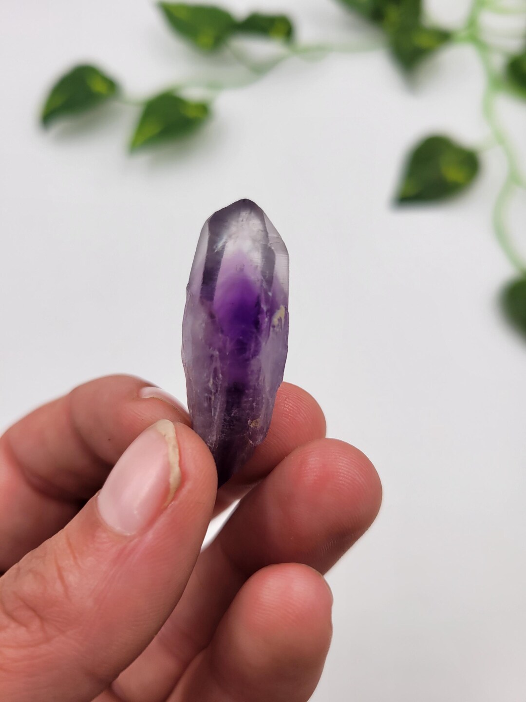Tutu Cliffs Amethyst Natural Point. Nigeria. Nigerian Amethyst