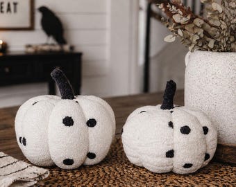 Cute Fall Decor for Indoors, Soft Pumpkin Stuffed Plush Pillow Throw Decoration, Halloween Pillow OctoberFest Decor, Fall Pillow Colorful