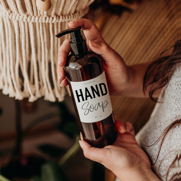 Apothecary Soap Dispenser Etsy