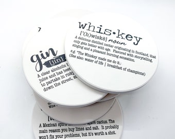 Funny Quotes, Funny Wine Quote, Funny Coffee Quote Decor, Funny Alcohol Sayings Tequila Lover Gifts + Stocking Stuffers, Funny Dictionary