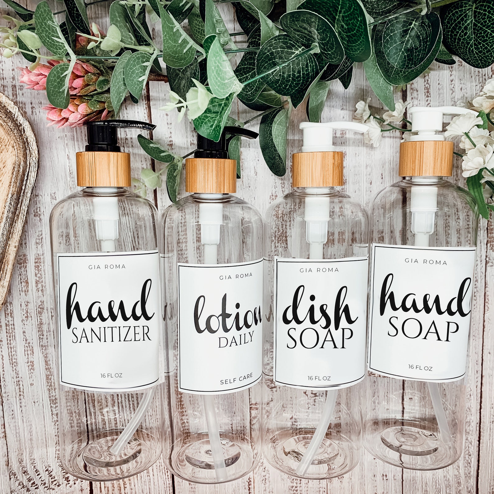 Amber Hand Soap Bottle Soap Refill Bottles Modern Simplistic Etsy