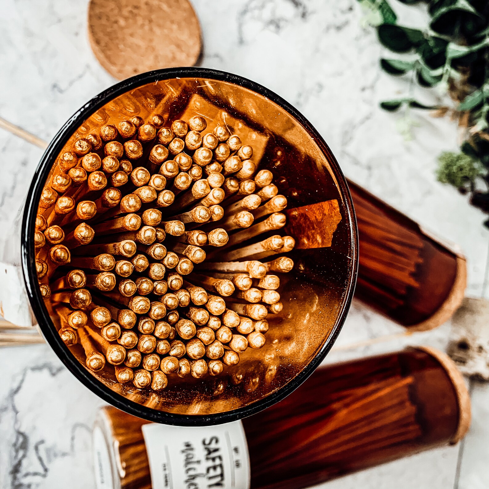 Matches in a Bottle With Striker Oversized Matches Striker Etsy