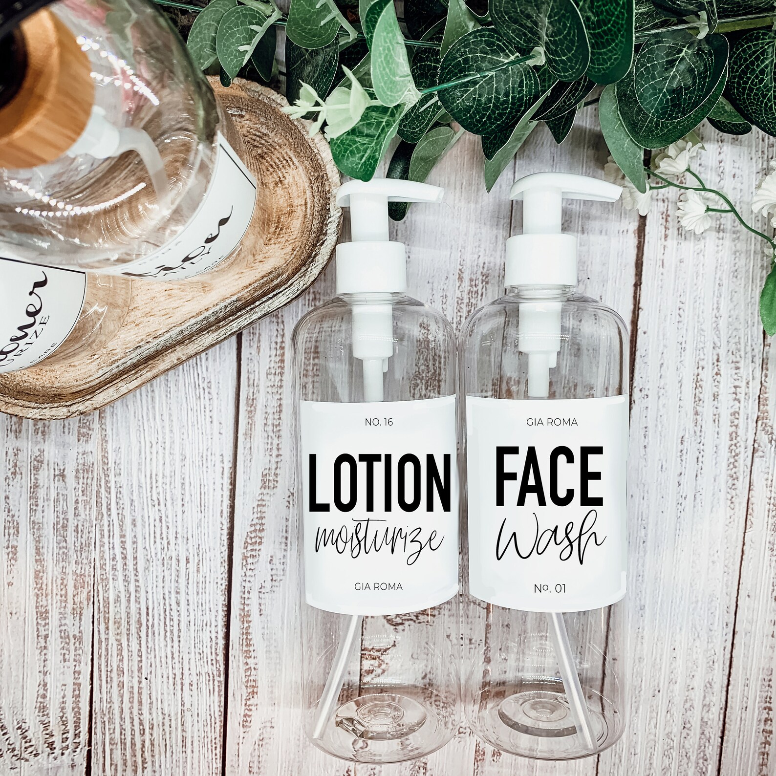 Face Wash Bottles Reusable Lotion Bottles Reusable Soap Etsy