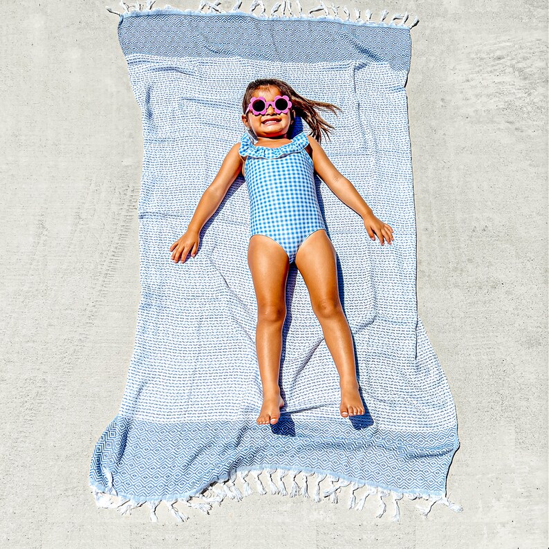 Turkish Towels Beach With Fringe, Turkish Cotton Towels