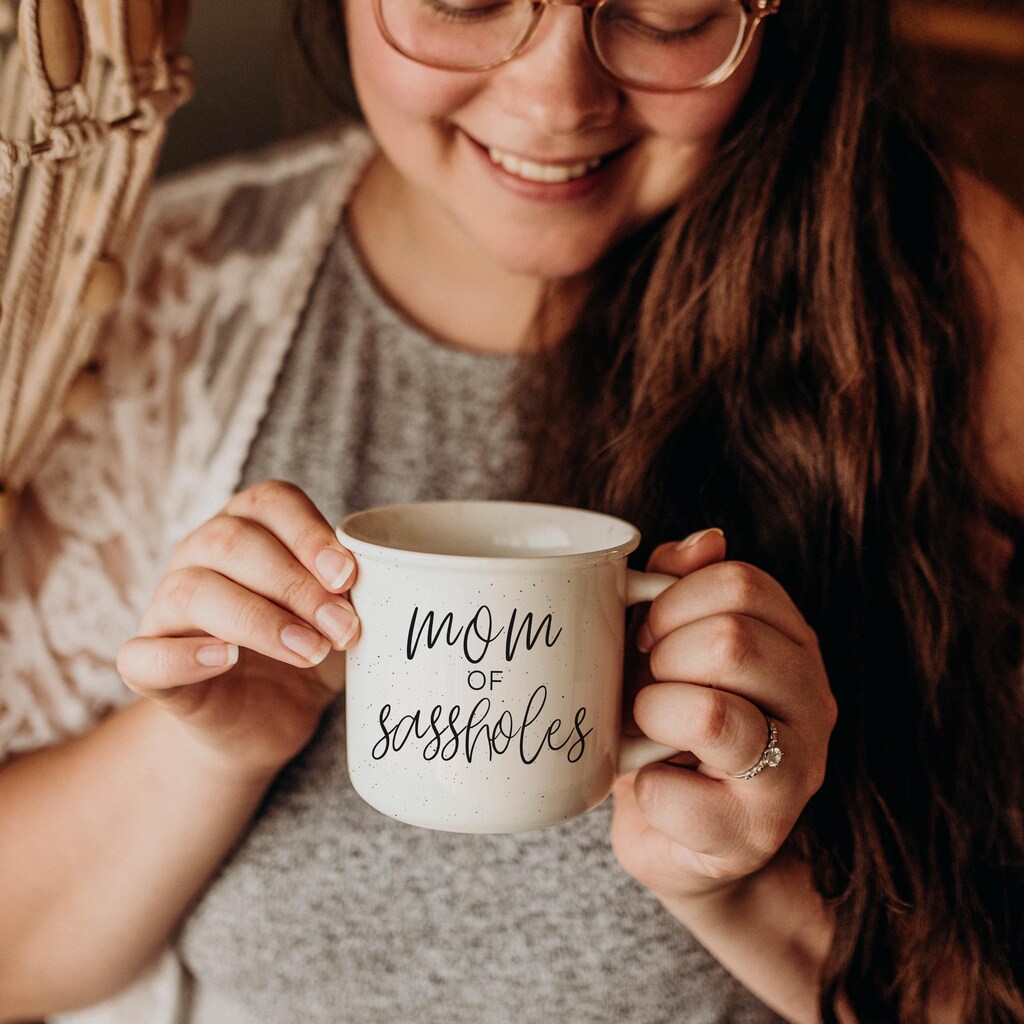 Tazza Regalo Per Mamma 'Luckiest Mum In The World' - Tazza Da Caffè E Tè Con Scritta Divertente, Compleanno, Festa Della Mamma