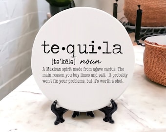 Funny Coasters, funny drinking quotes of Wine, Beer, Coffee, Vodka, Tequila, Handmade Ceramic Coasters, Funny Dictionary Definitions