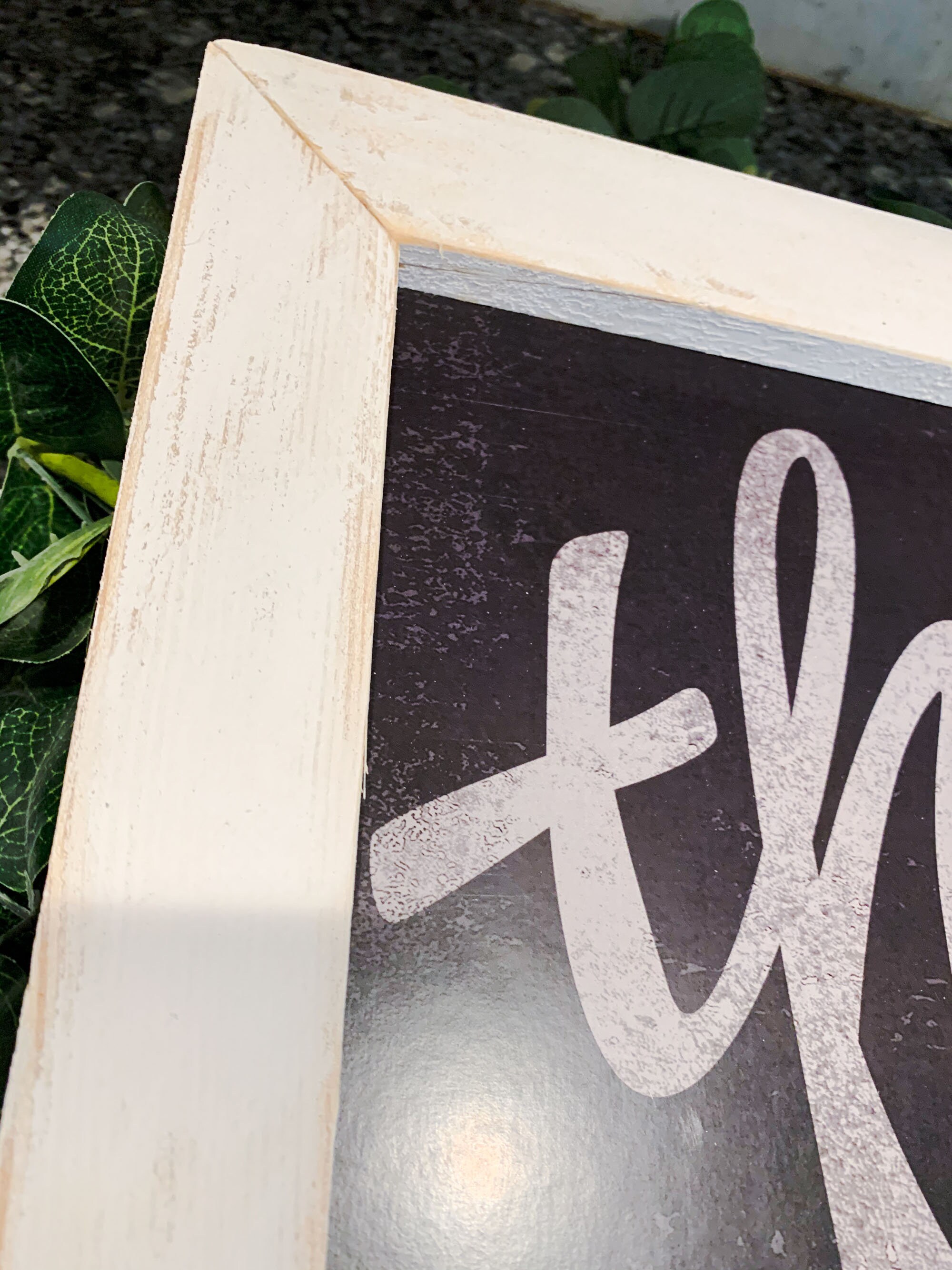 This Is Us Wooden Framed Sign Black This Is Us Sign With Etsy