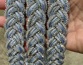Custom Double Bling Barrel Horse Reins- wedding, nationals, photo shoots