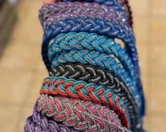 Custom Bling Barrel Horse Reins