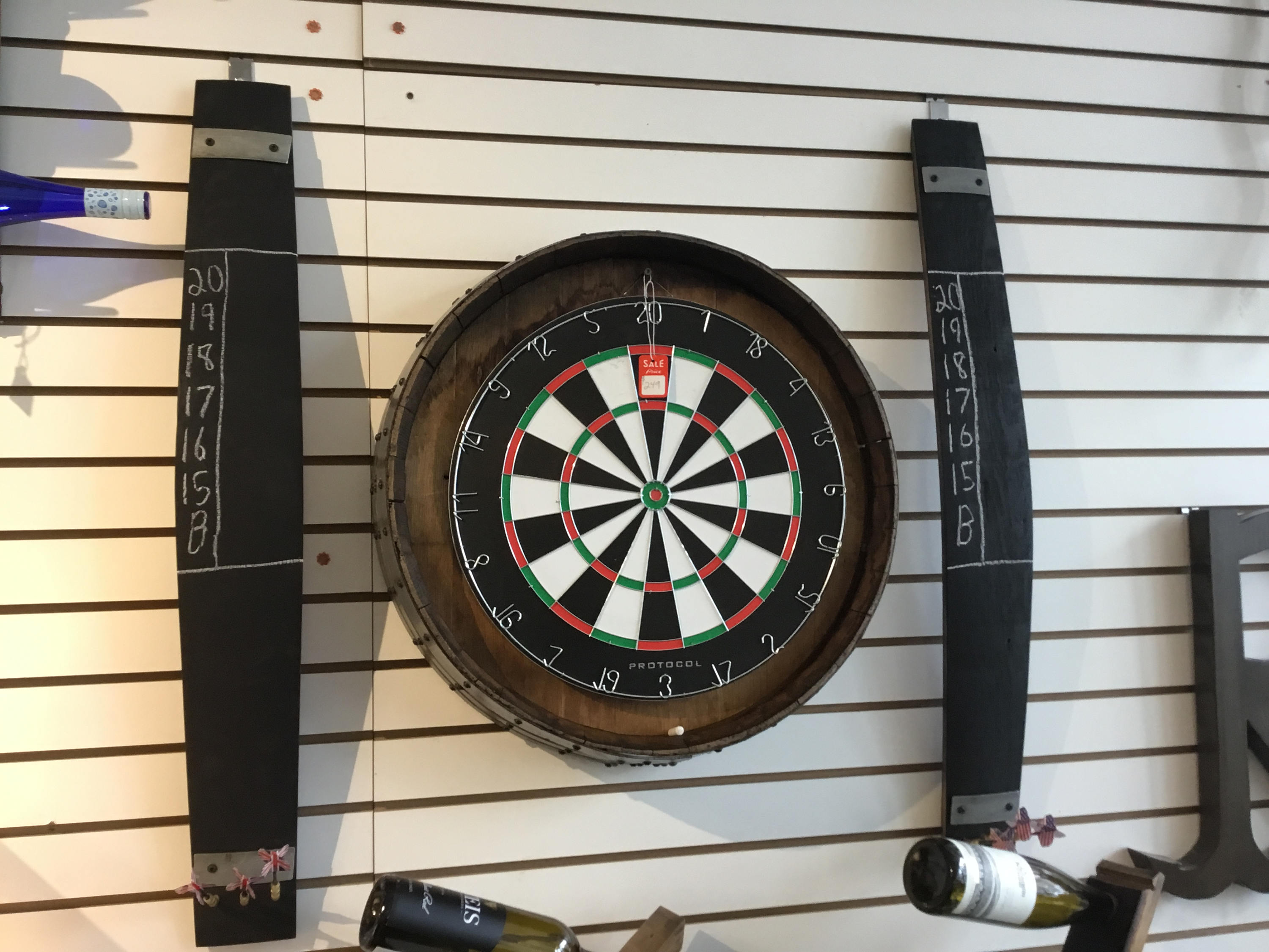 3 galvanized wine barrel rings 23 inches across 2 inches tall Etsy