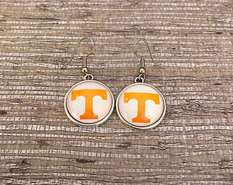 Tennessee Earrings, University of Tennessee Earrings, UT Earrings, UT Jewelry, College Jewelry, Go Big Orange