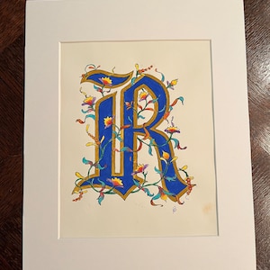 Illuminated Letter 