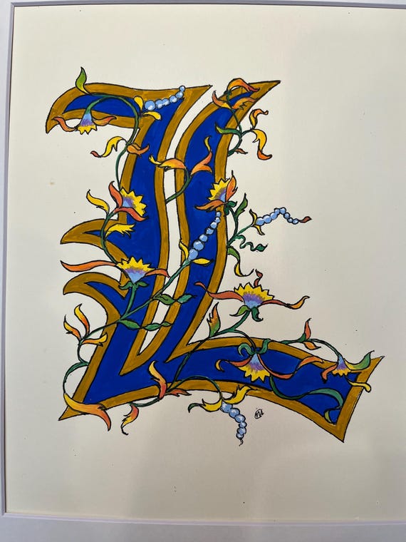 Illuminated Letter 