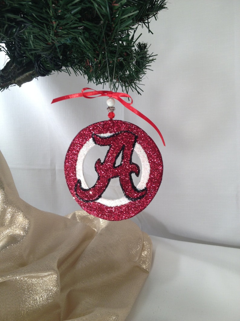 Alabama christmas ornaments set