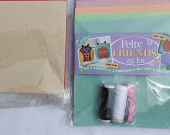 felt sheets and a felt kit for crafting in a choice of four different bundles