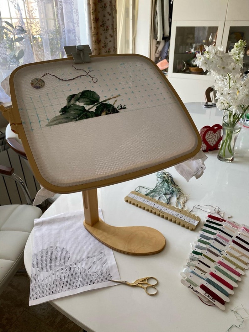 Universal embroidery stand. Embroidery holder. Embroidery hoop Etsy