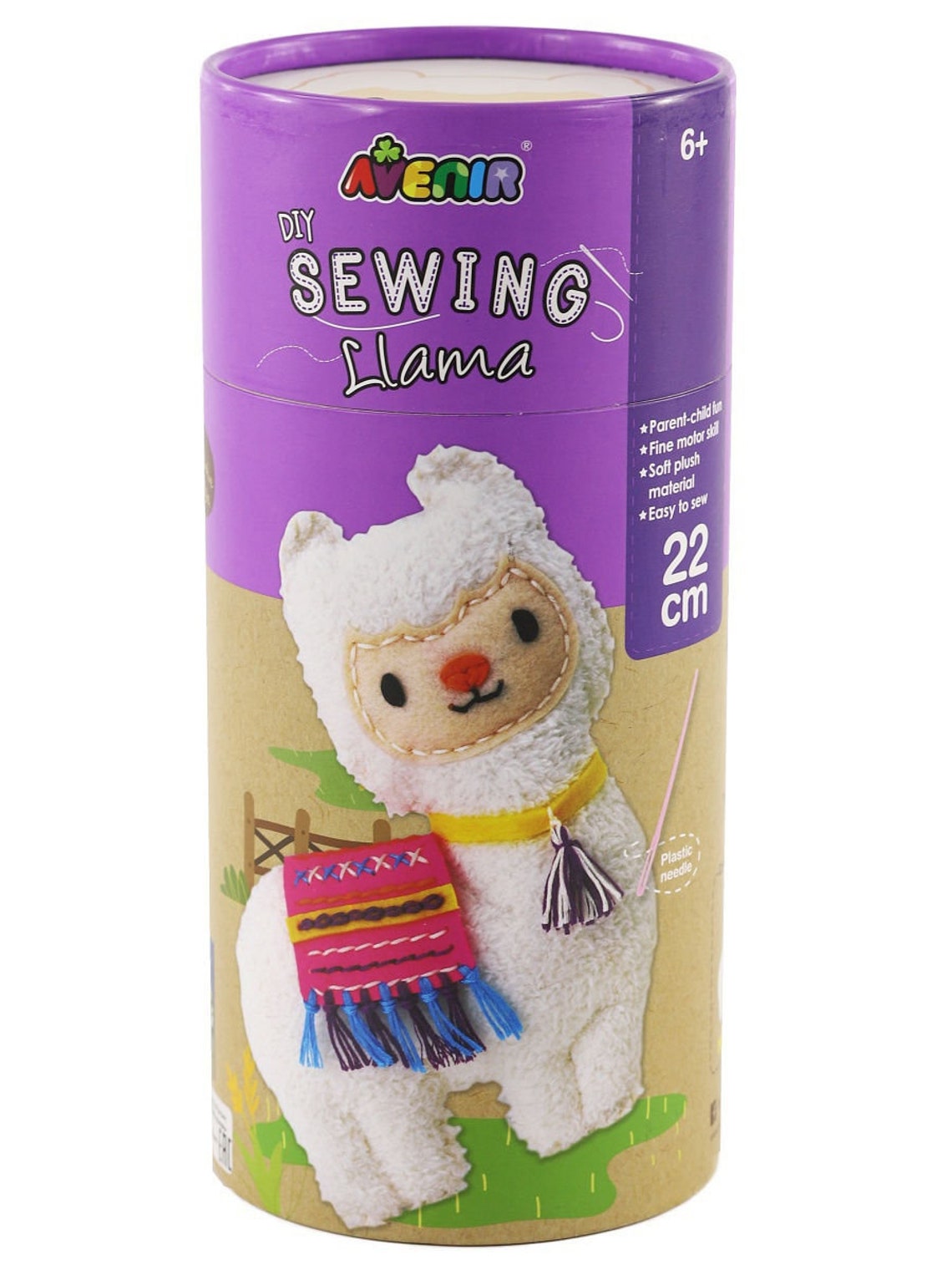 Llama toy sewing kit. Llama stuffed animal. Craft kits for Etsy
