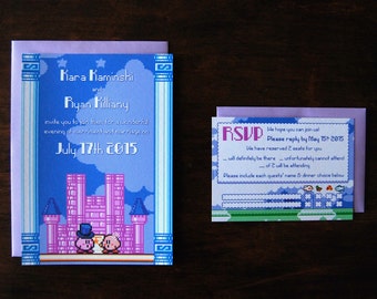 Kirby Wedding Invitation Set (25 units)