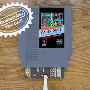Aangepaste verjaardagswenskaart Ninja Turtle | Echte gamewagen