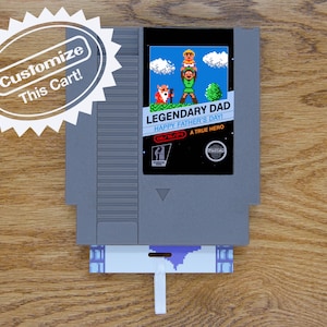 Aangepaste Zelda-vaderdagkaart | Echte gamewagen