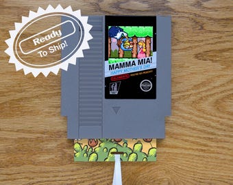Super Mario Mother's Day Greeting Card | Real Game Cart