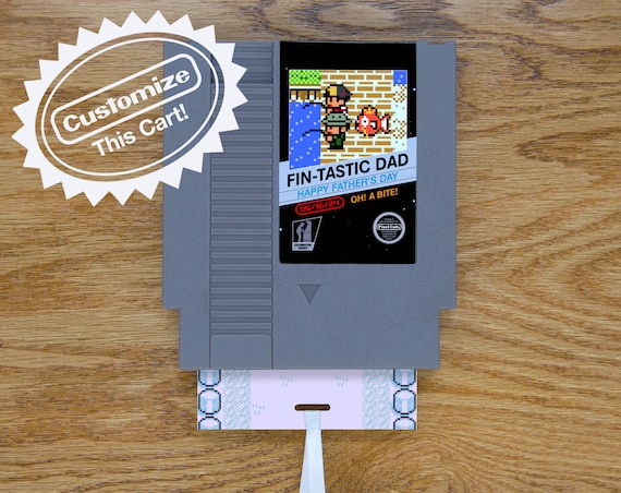 Custom Pokemon Father's Day Card | Real Game Cart - Etsy Custom Pokemon Father's Day Card | Real Game Cart - Etsy