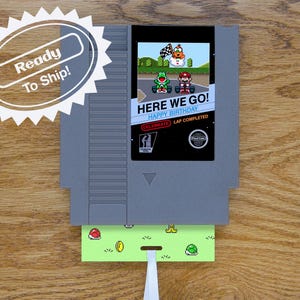 Mario Kart Birthday Card | Real Game Cart