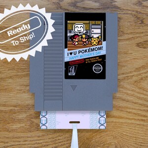 Muttertagskarte Pokemon | Echter Spielwagen