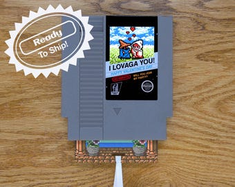 Final Fantasy Valentinstag Grußkarte | Echter Spielwagen