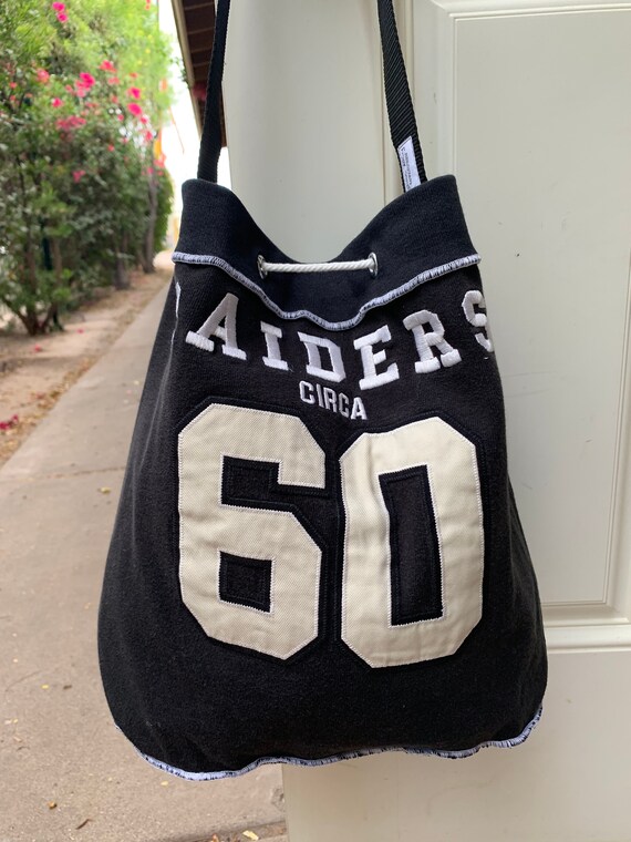 oakland raiders hoodie purse