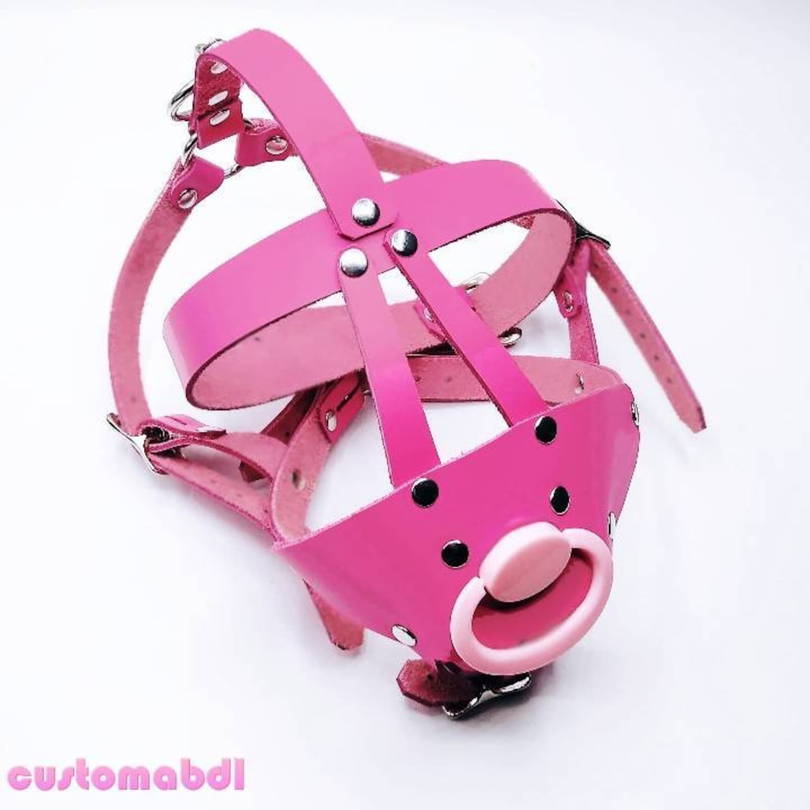 Panel Head Harness Pacifier Gag Adult Baby ABDL DDLG Etsy