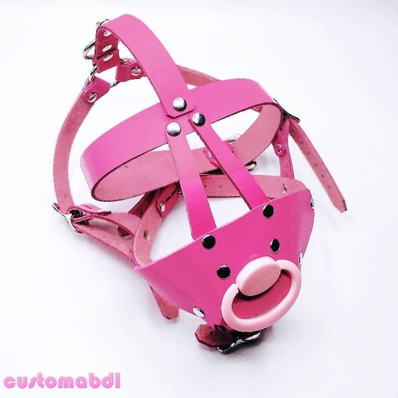Panel Head Harness Pacifier Gag Adult Baby ABDL DDLG Etsy