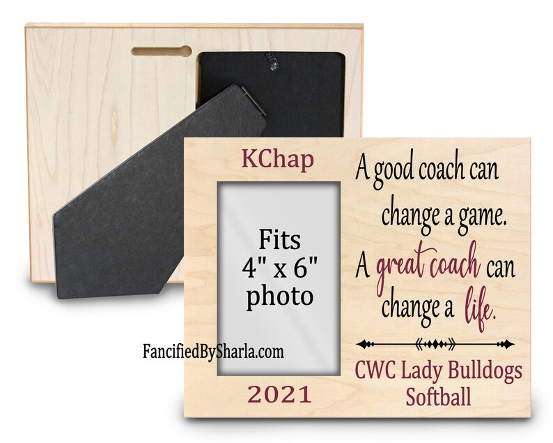 Sports Picture Frame Team Picture Frame Custom Gift for Etsy