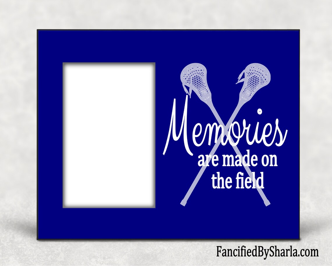Lacrosse Gifts Custom Lacrosse Frame Lacrosse Gifts for Men Etsy