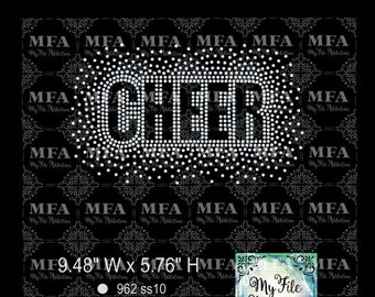 Instant Download Vinyl & Rhinestone Cheer Bundle Files 27s 11 Bows ...