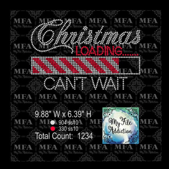 Download Instant Download Rhinestone Svg Eps Design File Christmas Etsy