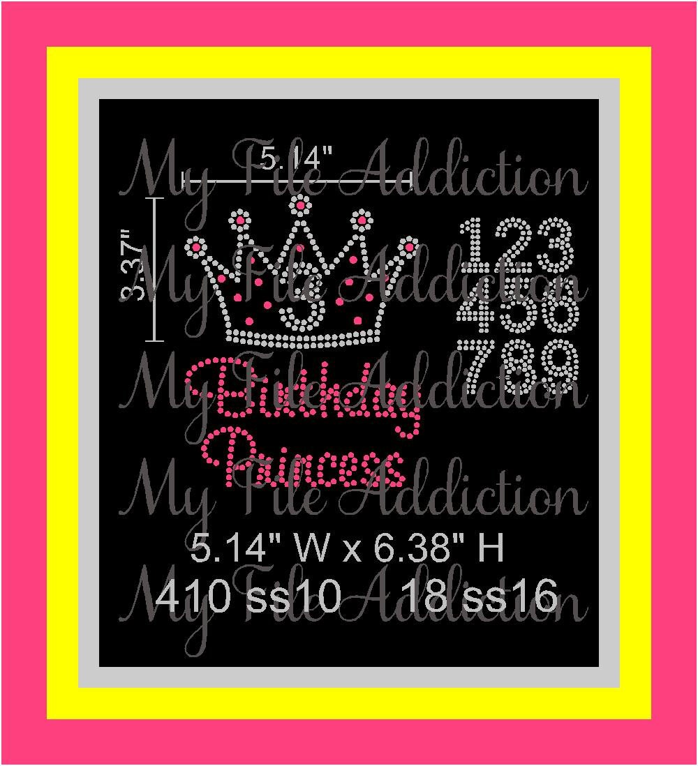 Download Instant Download Rhinestone SVG EPS Design File Birthday | Etsy